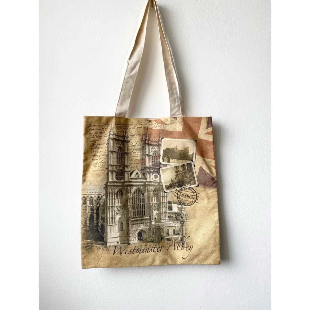 Westminster Abbey Canvas Tote